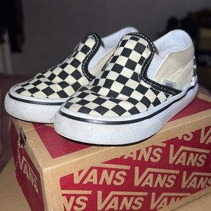Checker Vans (slip on)